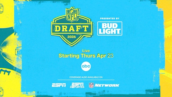 NFL Draft 2026 - Live Starting Thursday, April 23 on ABC