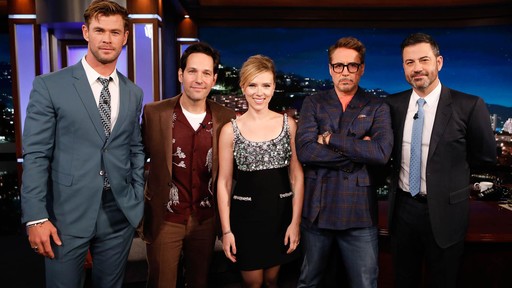 Avengers: Endgame Cast Takes Over Jimmy Kimmel Live!