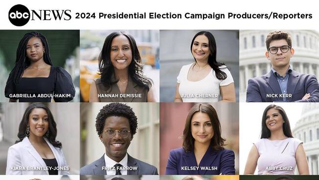 ABC News Announces Campaign Producers And Reporters Covering 2024 ...