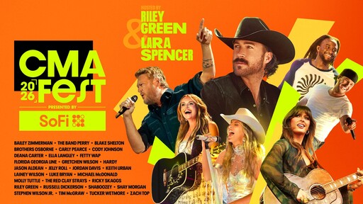 'CMA Fest 2026' Premieres THURSDAY, JUNE 25 8/7c: See the Concert Special Lineup
