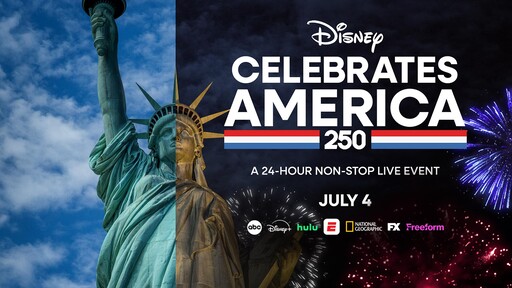 Watch the 'Disney Celebrates America' 24-Hour Non-Stop Live Event July 4!