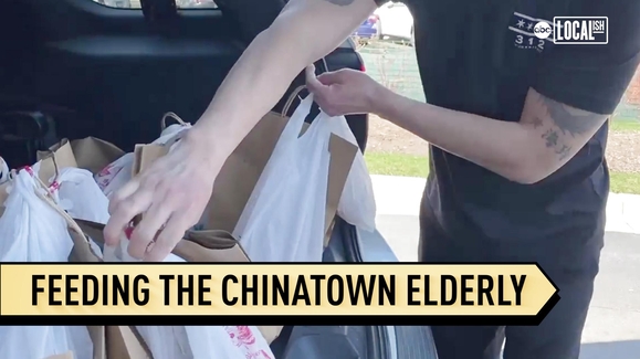 Chinatown restaurant owner helps feed the elderly in his community
