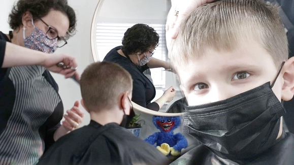 Sensory-friendly salon gives haircuts to kids with special needs