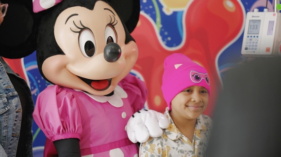 Kids treated to Disney magic during their hospital stay
