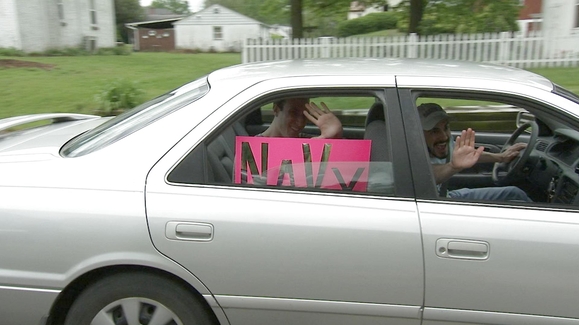 Community comes together to give a big send off to the Navy