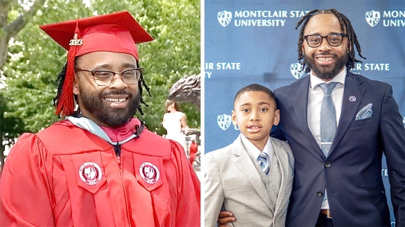 Find your 'why': Single dad with 3 jobs gets master's degree