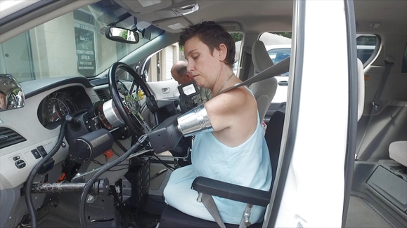 WATCH: Quadruple Amputee Mom Learns How To Drive Again Video | All Good