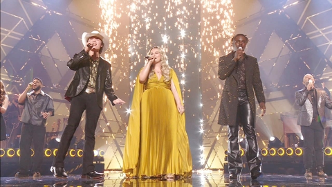 WATCH: Breanna Nix, Jamal Roberts and John Foster Unite for 'We Are The Champions' on Idol Video | American Idol