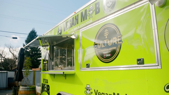 Bay Area's "Vegan Mob" gives soul food and barbecue a unique twist