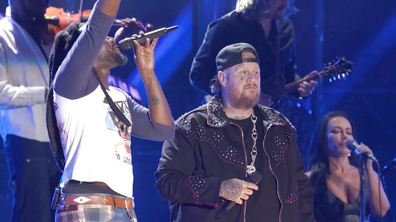 Shaboozey and Jelly Roll Perform 'Amen' at CMA Fest 2025