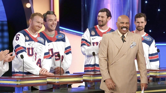 Dave Portnoy & Barstool Sports vs. Cooper Flagg and Team USA Women's Hockey vs. Team USA Men's Hockey