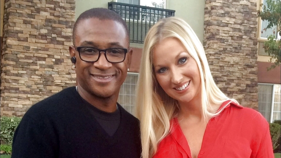 Tommy Davidson with Wife Amanda Moore 
