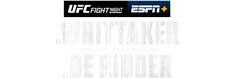 Whittaker vs. de Ridder (Main Card)