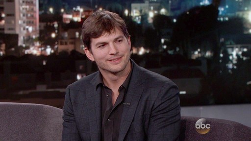 Ashton Kutcher Discusses Uber and the June Oven on Jimmy Kimmel Live