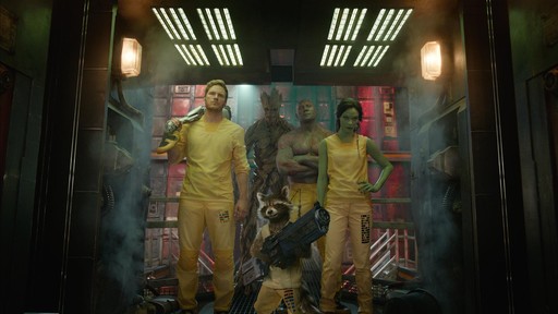 The Guardians of the Galaxy invade Jimmy Kimmel