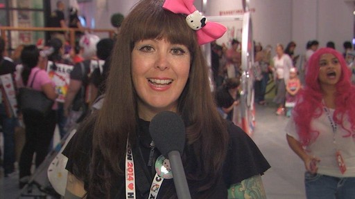 Pedestrian Question at Hello Kitty Con: "Are You Here Alone or with Kids?"