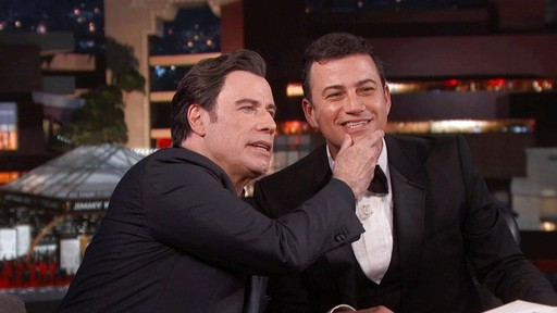 John Travolta Explains His Idina Menzel Moment 