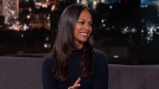 Zoe Saldana Explains Her Husband's Last Name