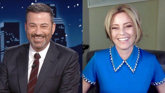 WATCH: Elizabeth Banks on Playing a Porn Star on SVU, Hosting a Game Show  and DMing Damian Lillard Video | Jimmy Kimmel Live!