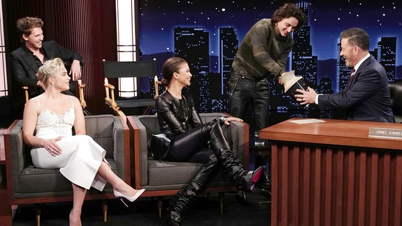 WATCH: Jimmy Kimmel Interviews Timothee Chalamet, Zendaya, Austin Butler and Florence Pugh Video | Jimmy Kimmel Live!