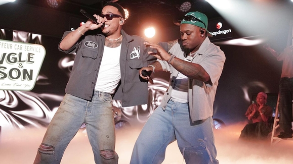 WATCH: 50 Cent – P.I.M.P. and Many Men (Medley) Video | Jimmy Kimmel Live!