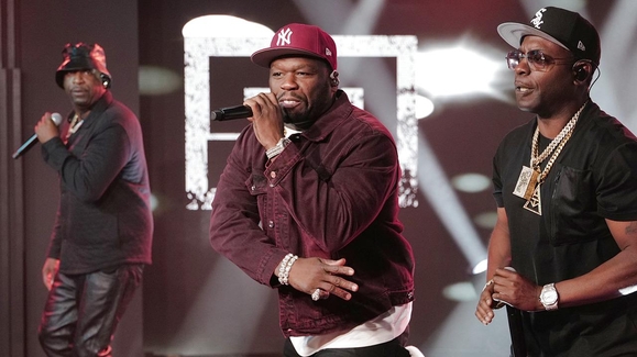 WATCH: 50 Cent – P.I.M.P. and Many Men (Medley) Video | Jimmy Kimmel Live!