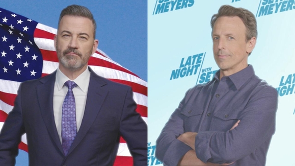 Jimmy Kimmel and Seth Meyers Release Attack Ads Against Each Other