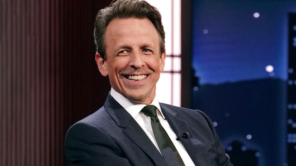 Seth Meyers on Being a Guest on Other Talk Shows, On Camera Fears and His Kids Cursing