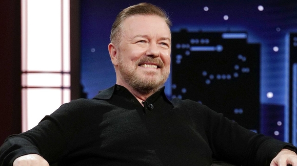 Ricky Gervais on Avoiding the Doctor, Getting Older, Star on Walk of Fame and Guinness World Record