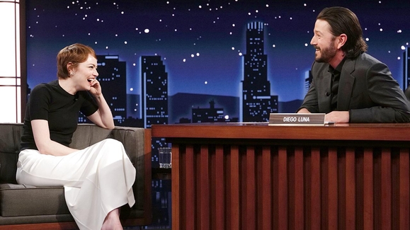 Emma Stone on Pedro Pascal Saving Her from a Bee, Her Fear of Hiccups and New Film Eddington