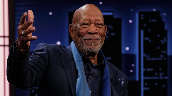 Morgan Freeman on Diane Keaton Calling Him Her Best On Screen Kiss and Singing with Al Green