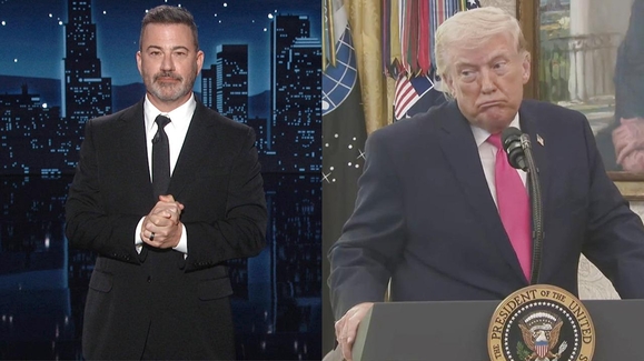 Trump Declares Victory in Iran War, Votes by Mail and Jimmy Chats with Jeffrey Epstein Lookalike