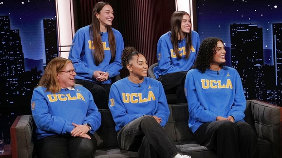 Jimmy Kimmel Interviews the NCAA Champion UCLA Women's Basketball Team