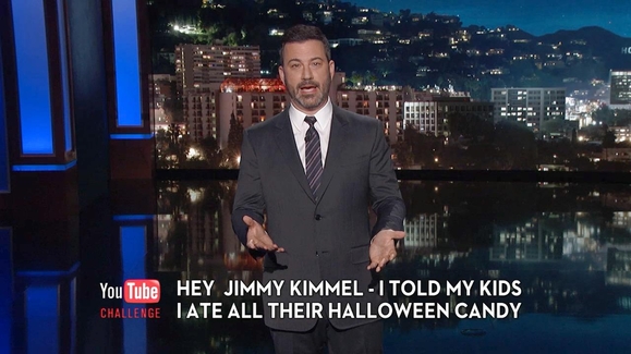 WATCH: Hey Jimmy Kimmel, I Told My Kids I Ate All Their Halloween Candy ...