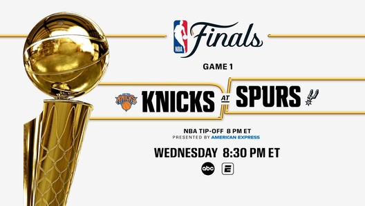 NBA Finals 2026 - New York Knicks vs. San Antonio Spurs: Watch Game 1 LIVE WEDNESDAY on ABC