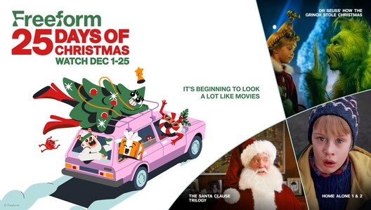 Freeform's "25 Days of Christmas" Schedule 2025 is here!