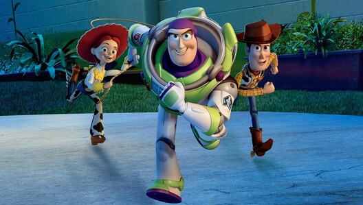 There's Lots-o'-Huggin' fun happening in "Toy Story 3."