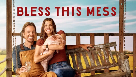 Newlyweds trade in New York skyscrapers for Nebraska farmhouses in 2 seasons of "Bless This Mess"