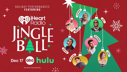 Watch an all-new "iHeartRadio Jingle Ball 2025" holiday special Wednesday 8/7c
