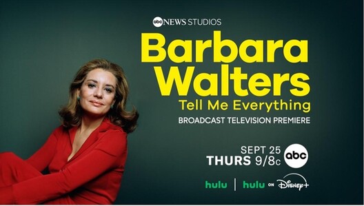 Watch the broadcast premiere of "Barbara Walters Tell Me Everything" Thursday, September 25