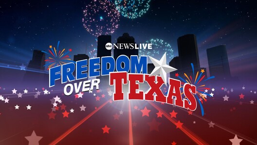 Watch a Texas-sized 4th of July celebration on ABC News Live & Houston's ABC13 News stream LIVE FRIDAY!