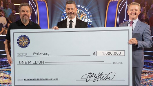 Congratulations to 2025 Emmy® Winner Jimmy Kimmel. Watch him (and Matt Damon) on "Who Wants To Be A Millionaire."