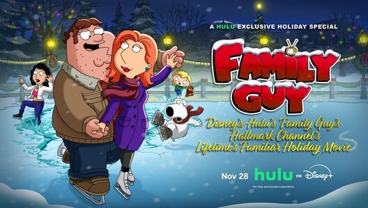 "Disney's Hulu's Family Guy's Hallmark Channel's Lifetime's Familiar Holiday Movie" premieres Friday, November 28
