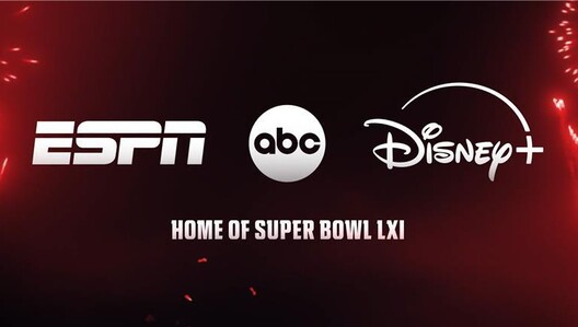 Disney+ joins ABC & ESPN to stream Super Bowl LXI