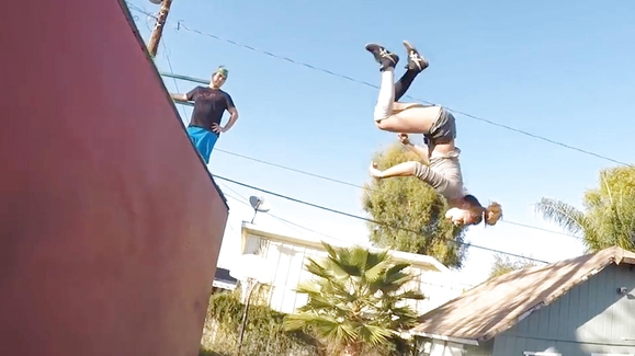 WATCH: Man Builds Insane Backyard Trampoline Park For His Son Video ...