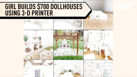 13-Year-Old Uses 3-D Printer to Make $700 Doll Houses
