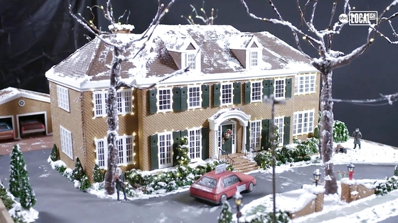 Home Alone Gingerbread House
