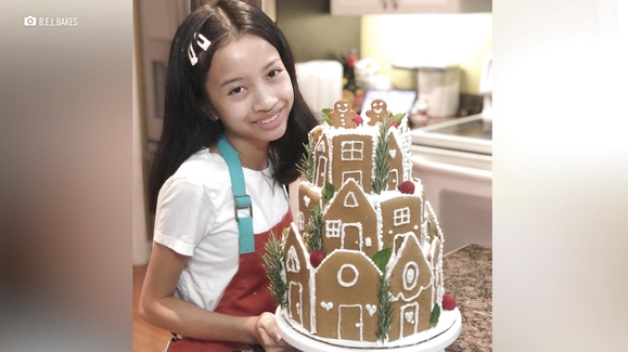 12-year-old bakes her way towards a $25,000 prize