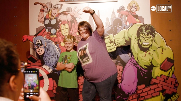 NYC Disney Store celebrates the Avenger's 60th Anniversary