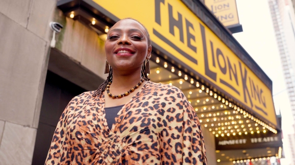 Go behind the scenes of The Lion King on Broadway with Faith Musembi